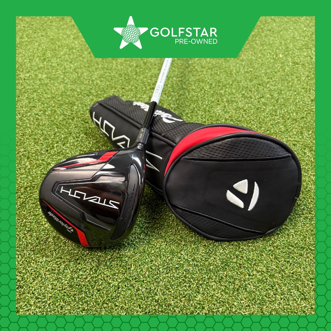 TaylorMade Stealth 3 Wood 15° - Ventus Red 50g Regular - Lamkin Crossline - LEFT HANDED