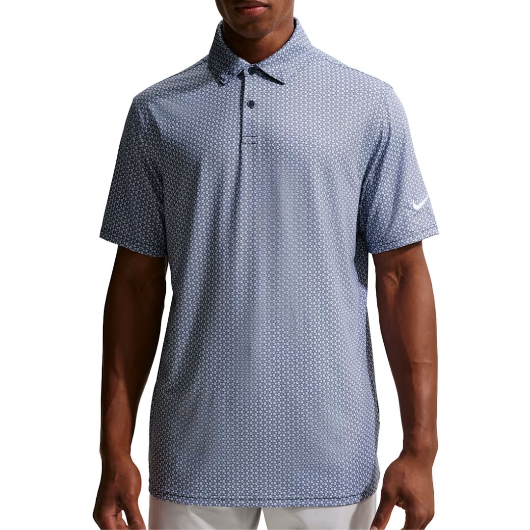 Nike Dri-FIT Velocity Golf Polo Shirt - Wolf Grey & Black