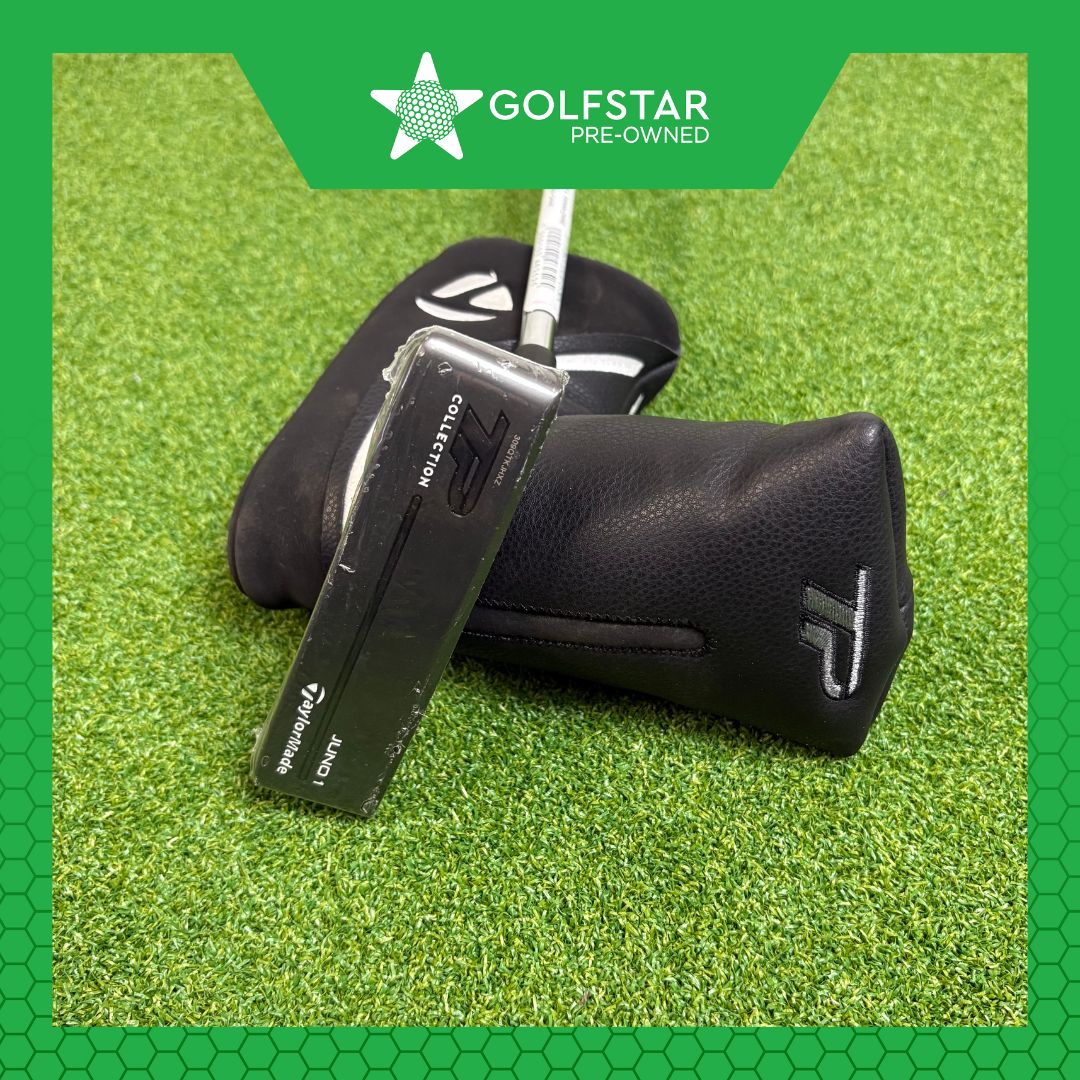 Taylormade TP Black Juno 1 Putter - 34 Inch - Plumbers Neck - Lamkin Pistol Grip - LEFT HANDED