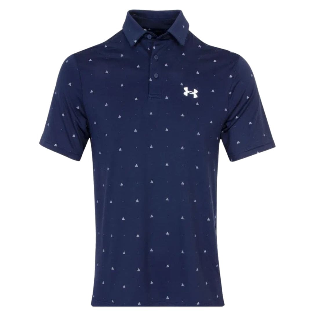 Under Armour Playoff 3.0 Printed Dotted Golf Polo