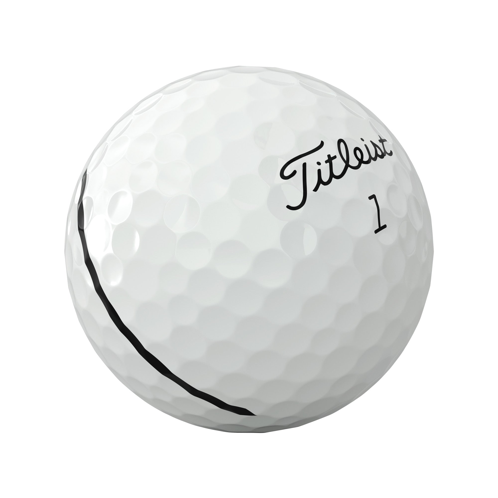 Titleist Pro V1 Performance Alignment Golf Balls - White with Black Line