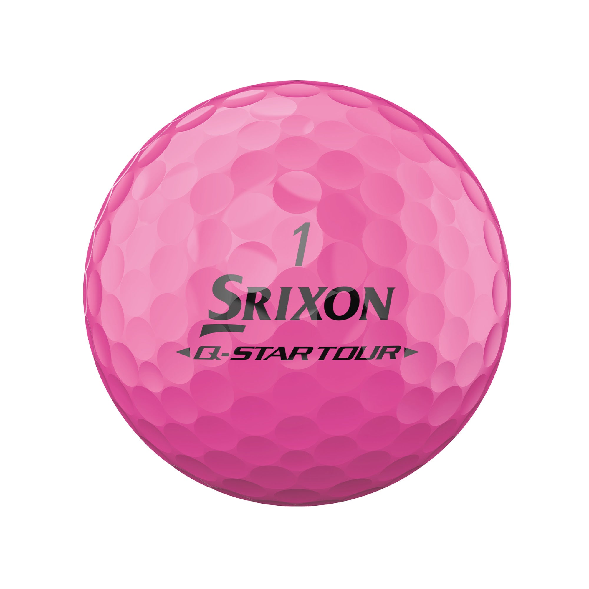 Srixon Q Star Tour Divide Golf Balls - White & Pink