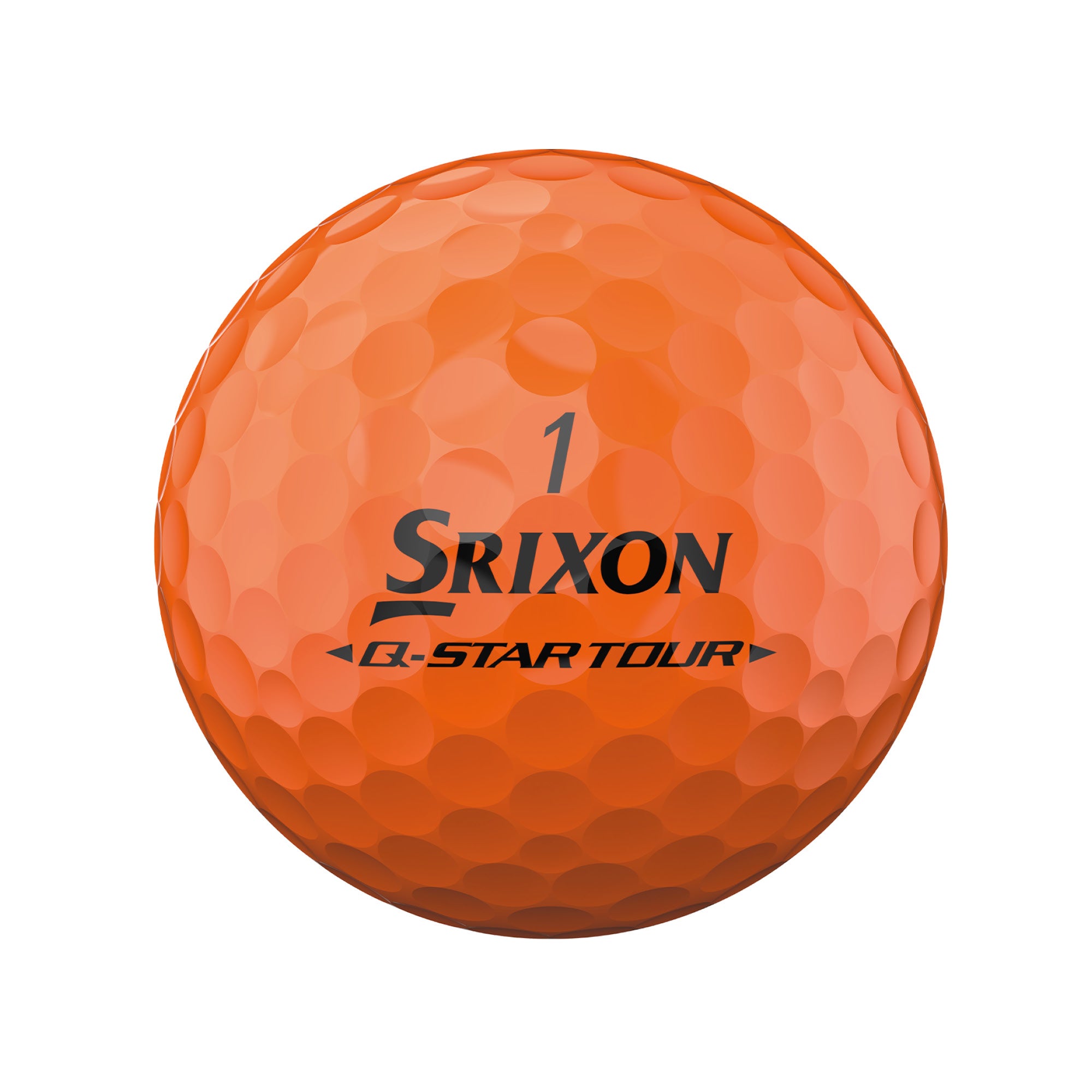 Srixon Q Star Tour Divide Golf Balls - Yellow & Orange