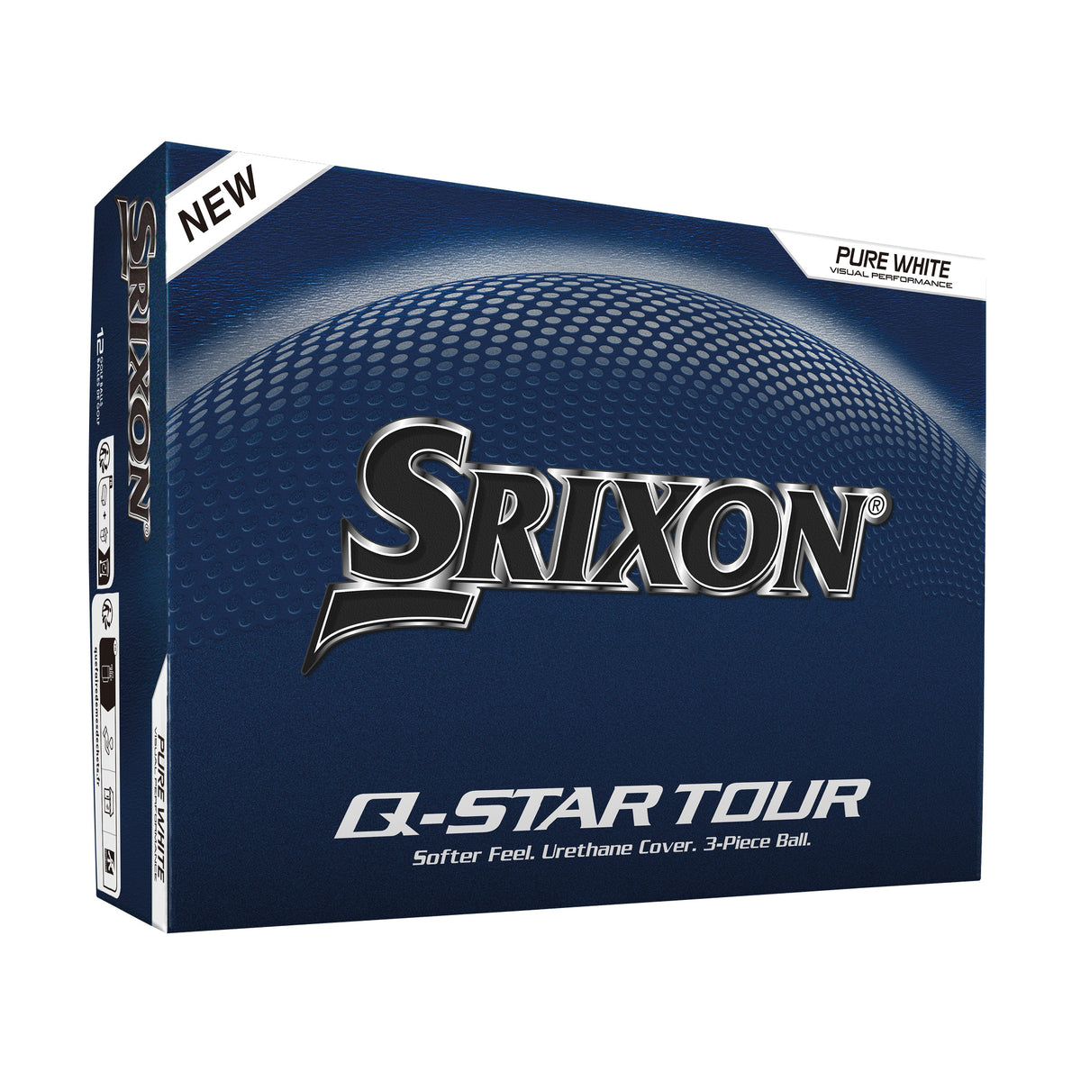 Srixon Q Star Tour Golf Balls - White - 12 Pack
