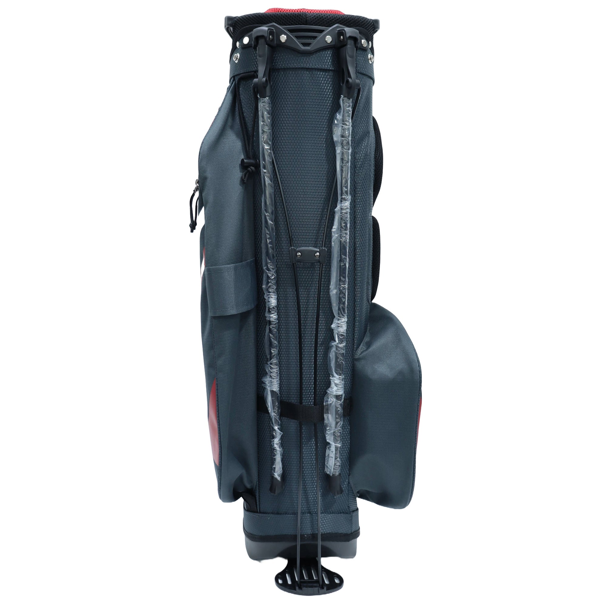 Srixon Saturday Golf Stand Bag - Charcoal & Red