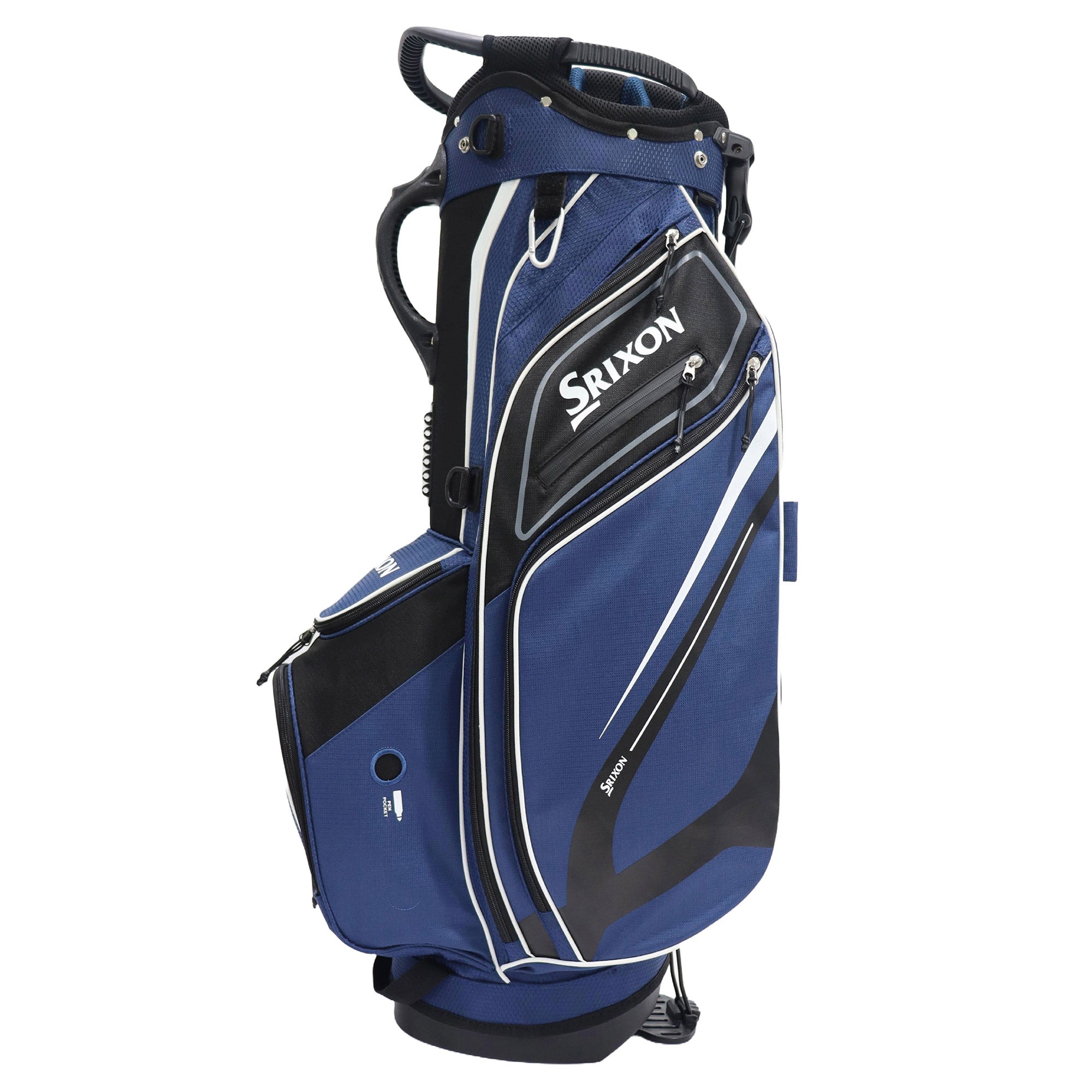 Srixon 　スタンドキャディバッグ　ネイビー Srixon Saturday Golf Stand Bag - Navy & Black