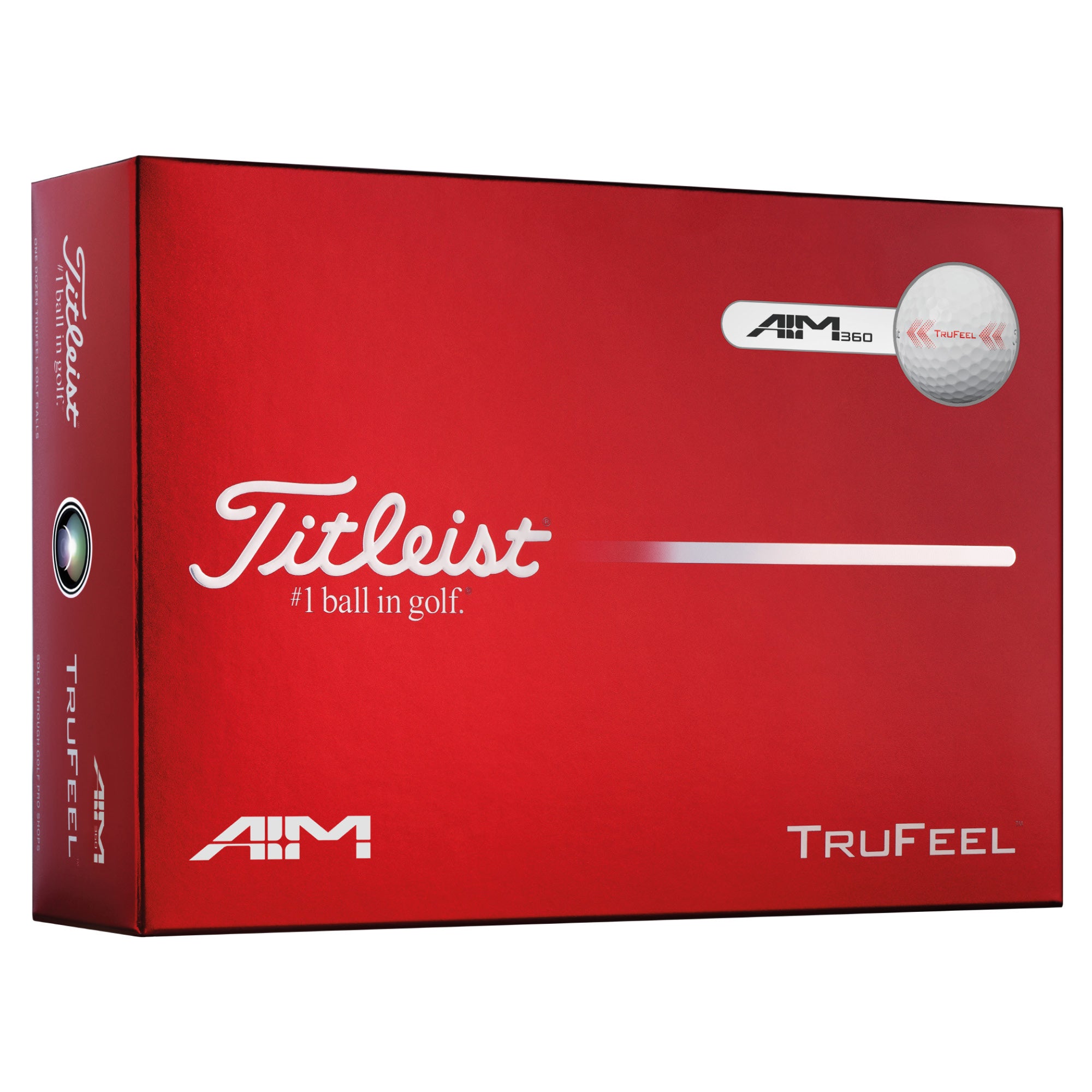 Titleist TruFeel AIM 360 Golf Balls - White