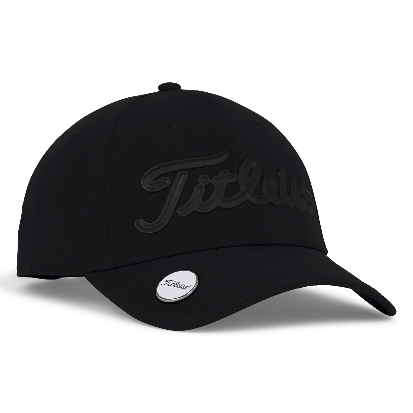 Titleist Players Performance Ball Marker Golf Cap - Black & Black