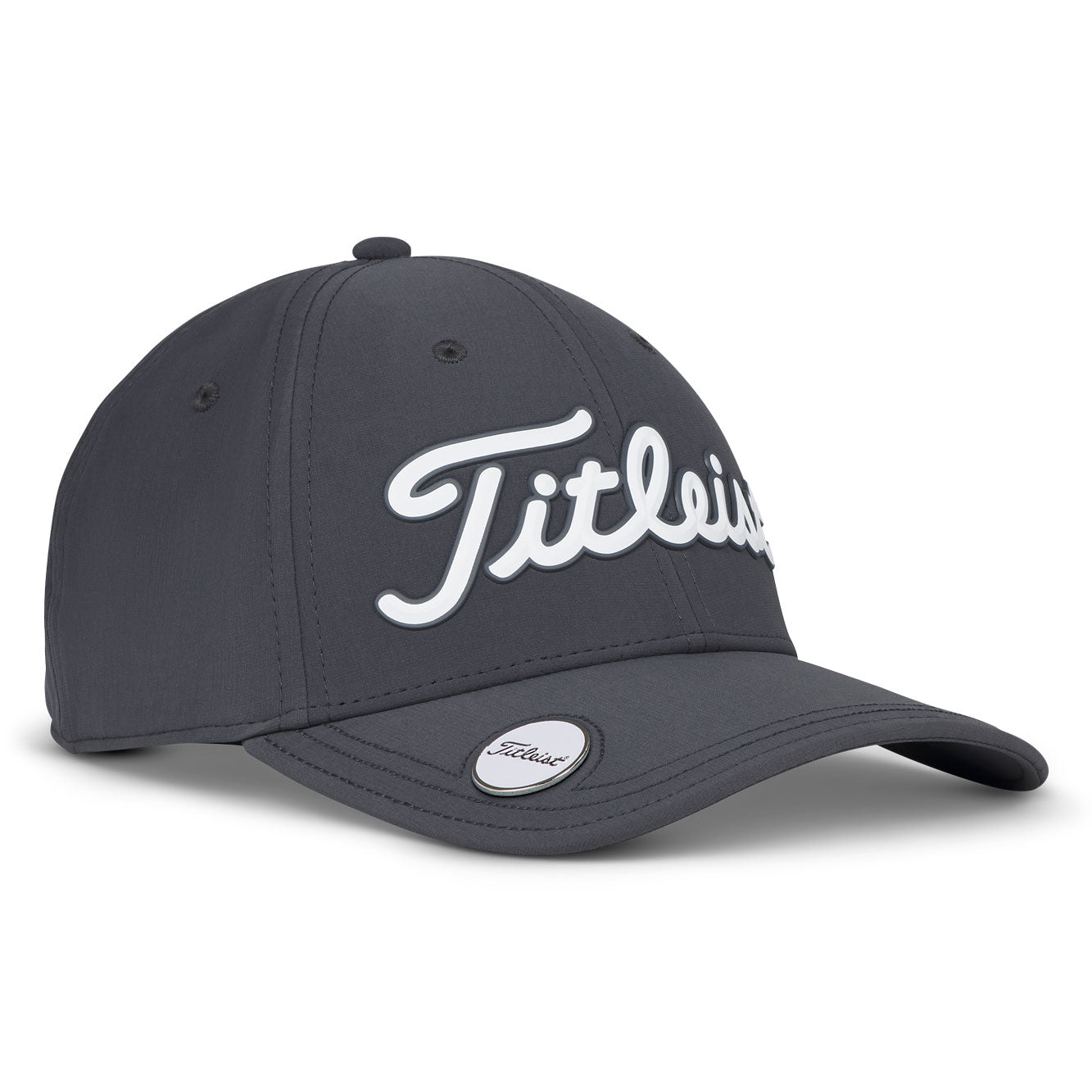 Titleist Players Performance Ball Marker Golf Cap - Charcoal & White