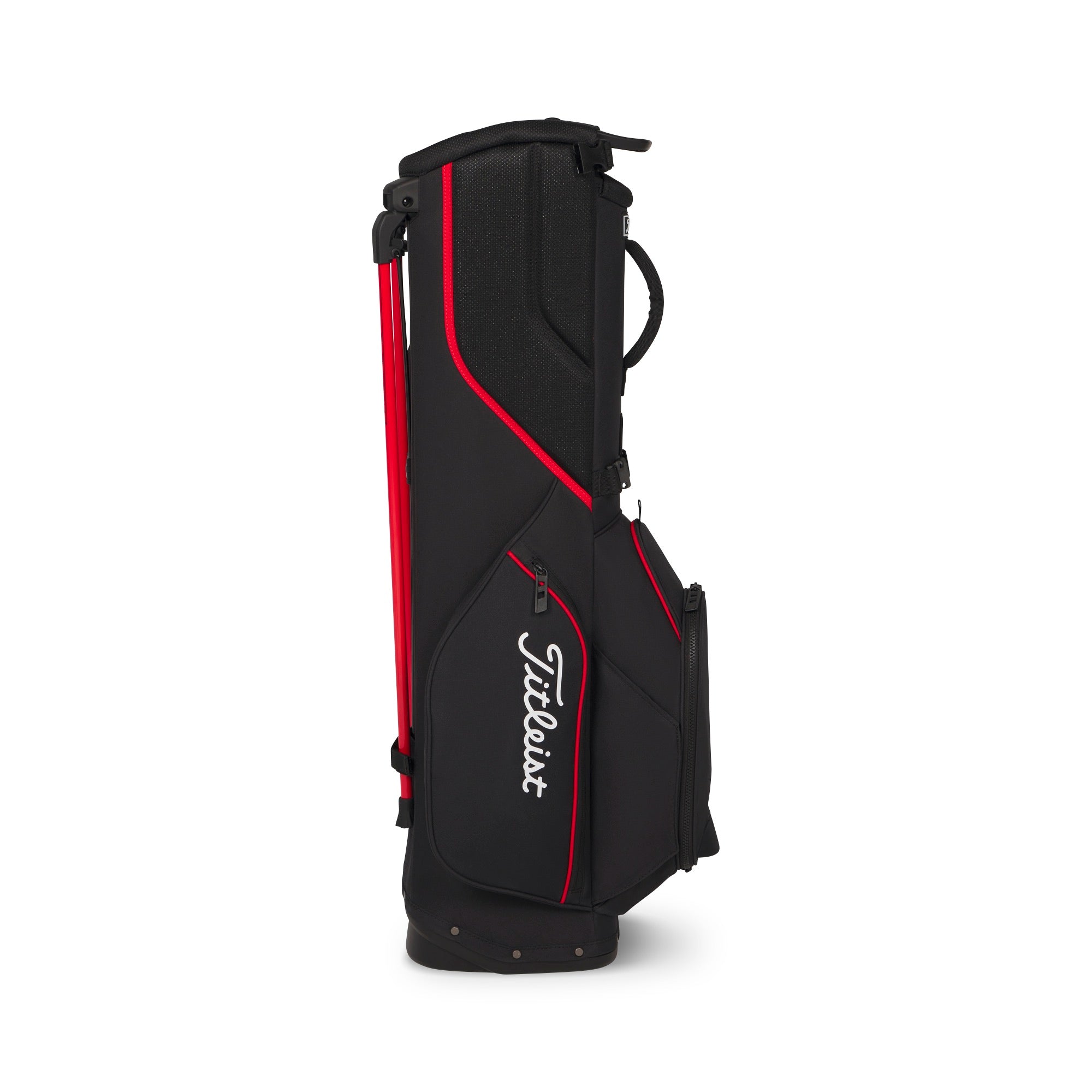 Titleist Players S4 Golf Stand Bag - Black, Red & White