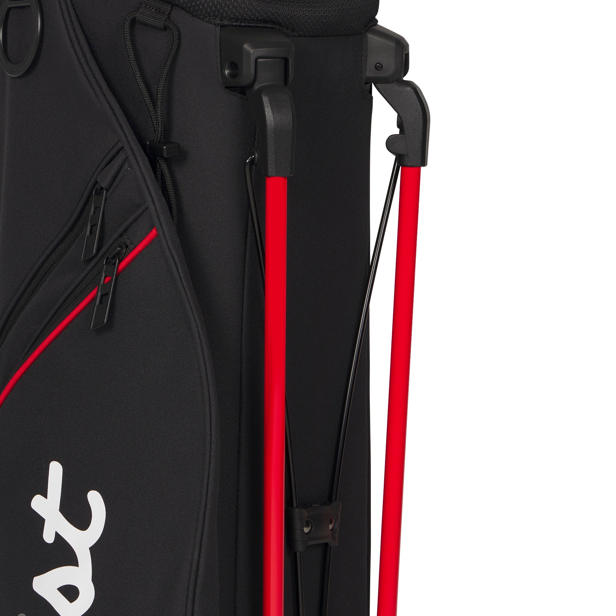 Titleist Players S4 Golf Stand Bag - Black, Red & White