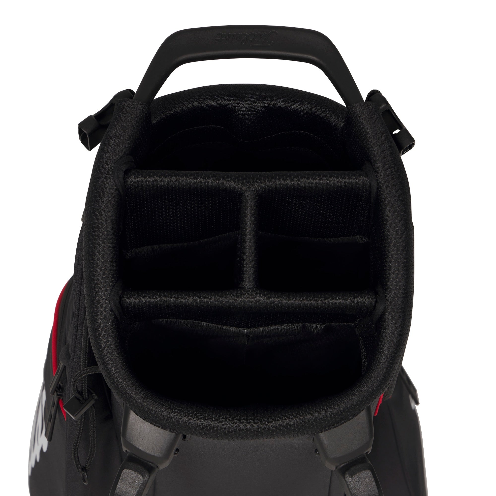Titleist Players S4 Golf Stand Bag - Black, Red & White