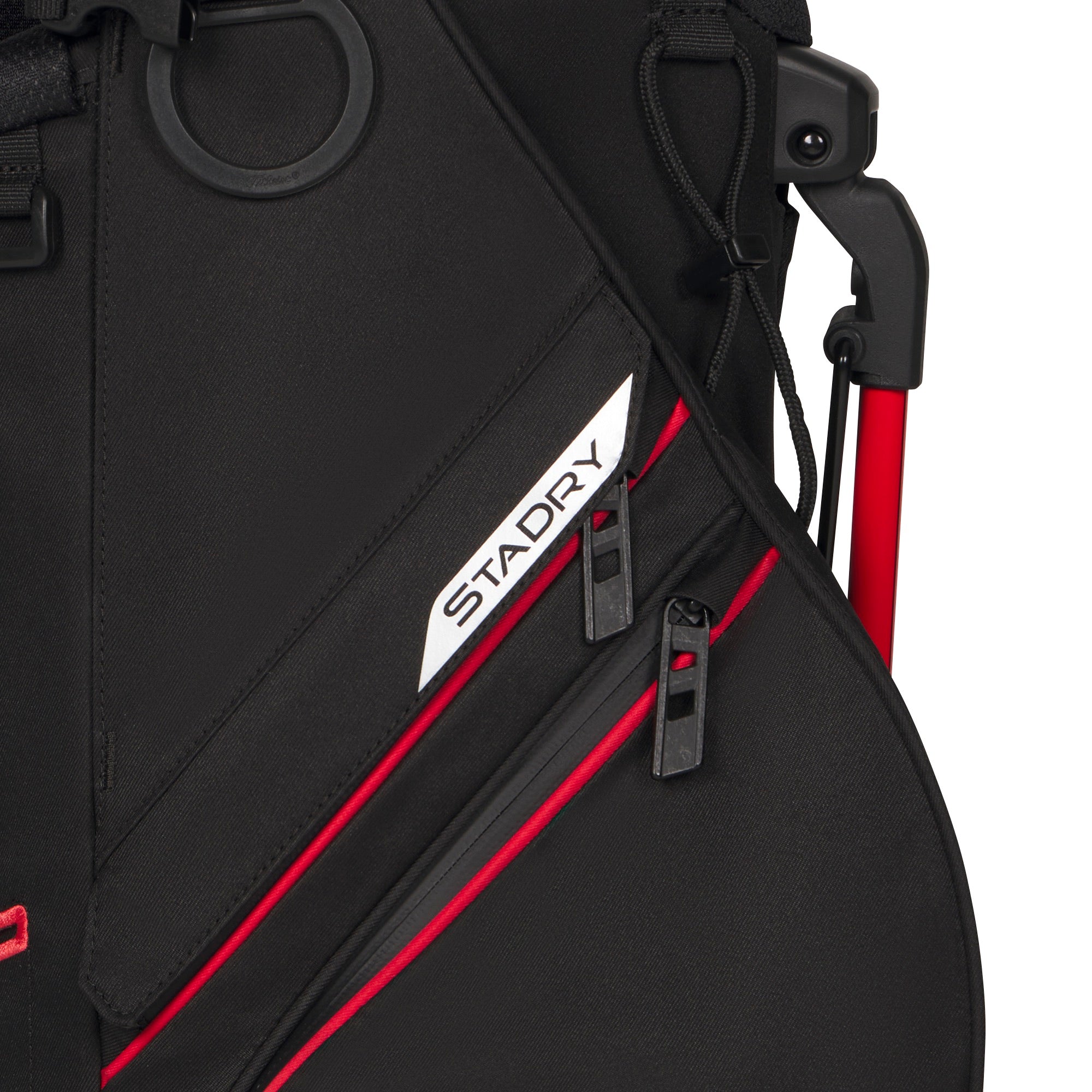 Titleist Players S4 StaDry Golf Stand Bag - Black, Red & Graphite