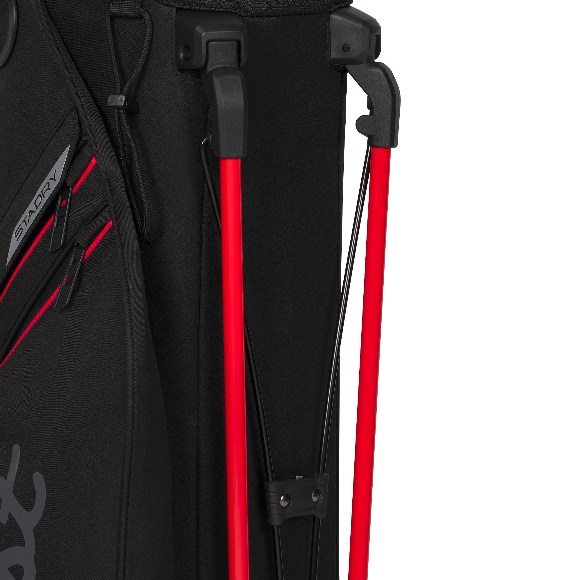 Titleist Players S4 StaDry Golf Stand Bag - Black, Red & Graphite