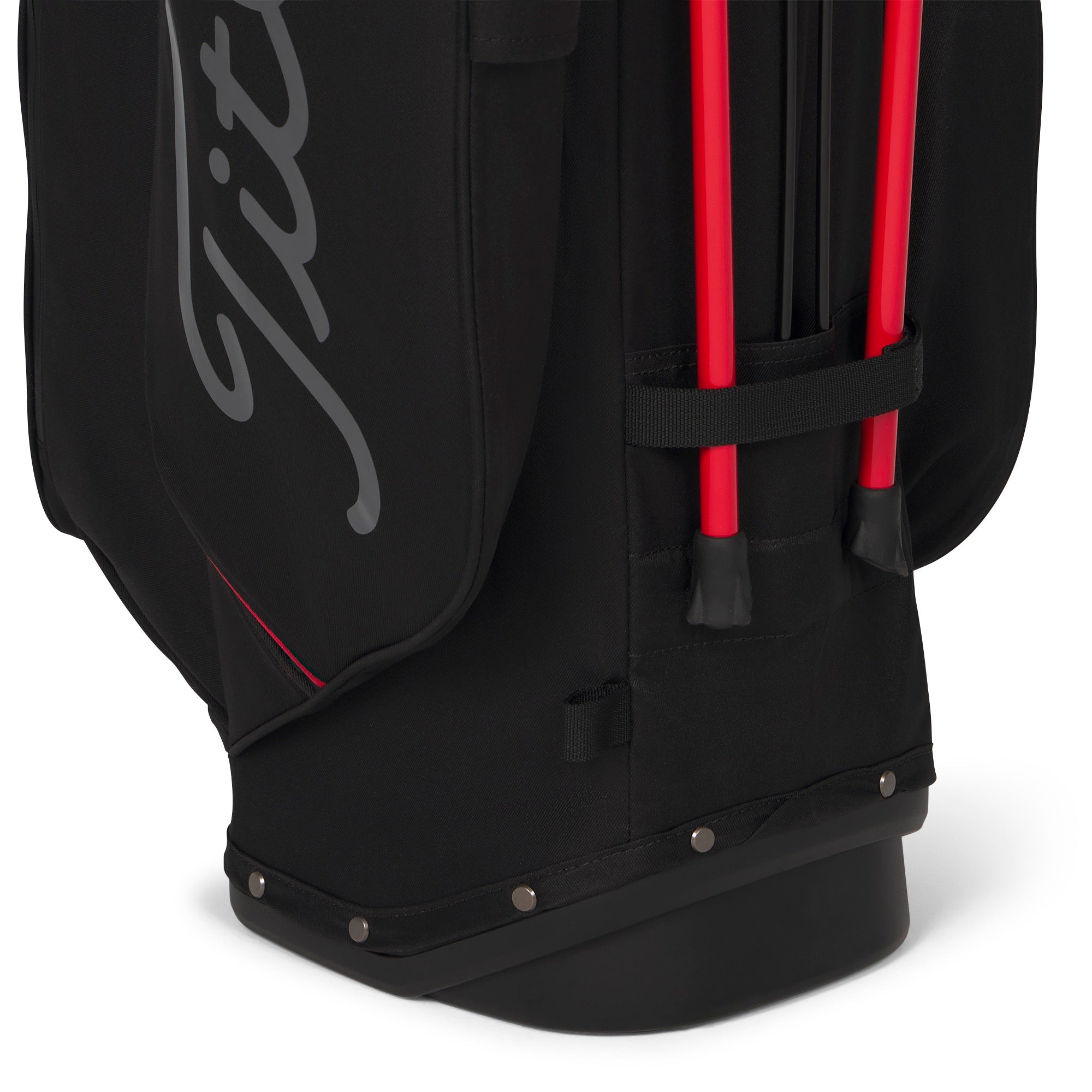 Titleist Players S4 StaDry Golf Stand Bag - Black, Red & Graphite