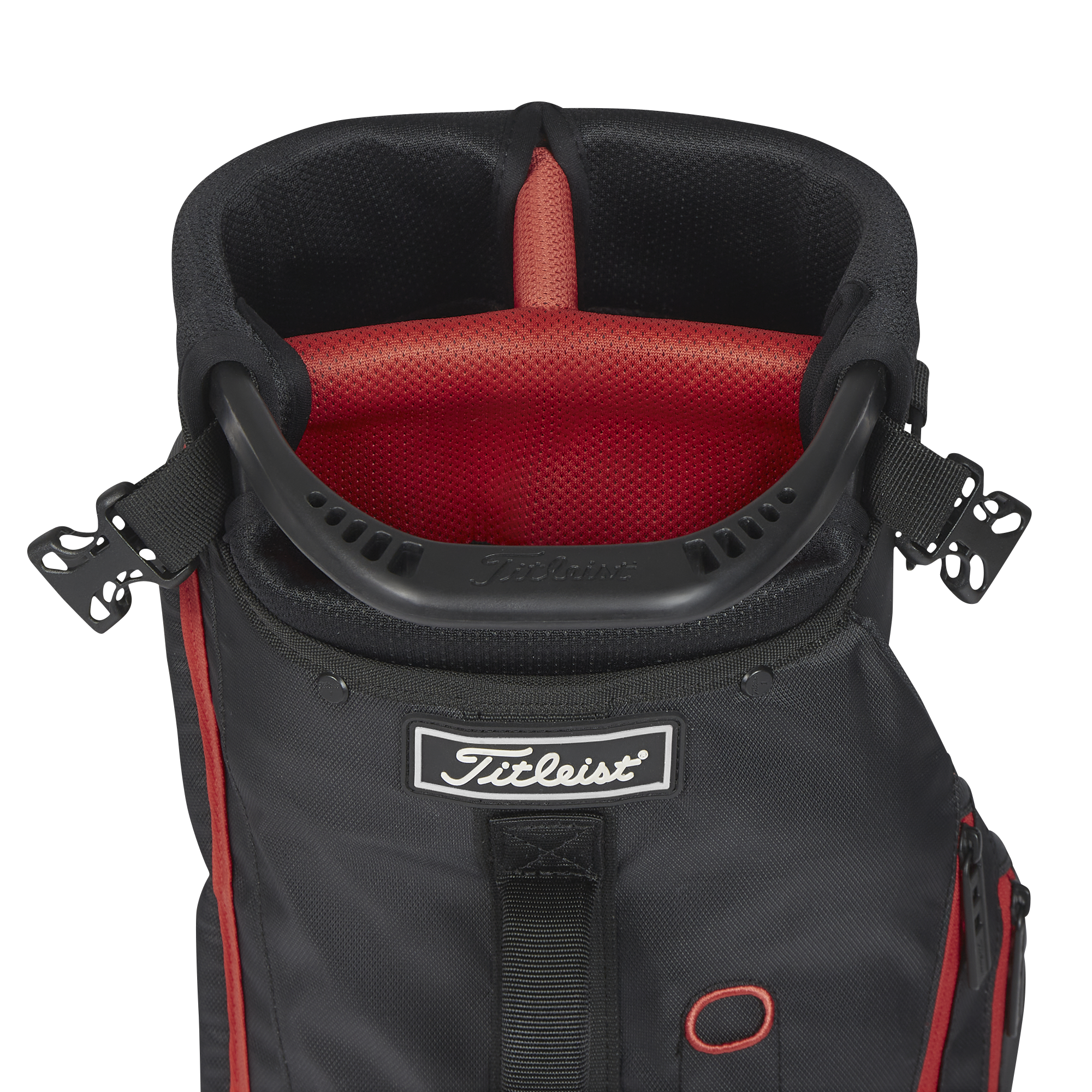 Titleist Premium Carry Golf Bag - Black & Red
