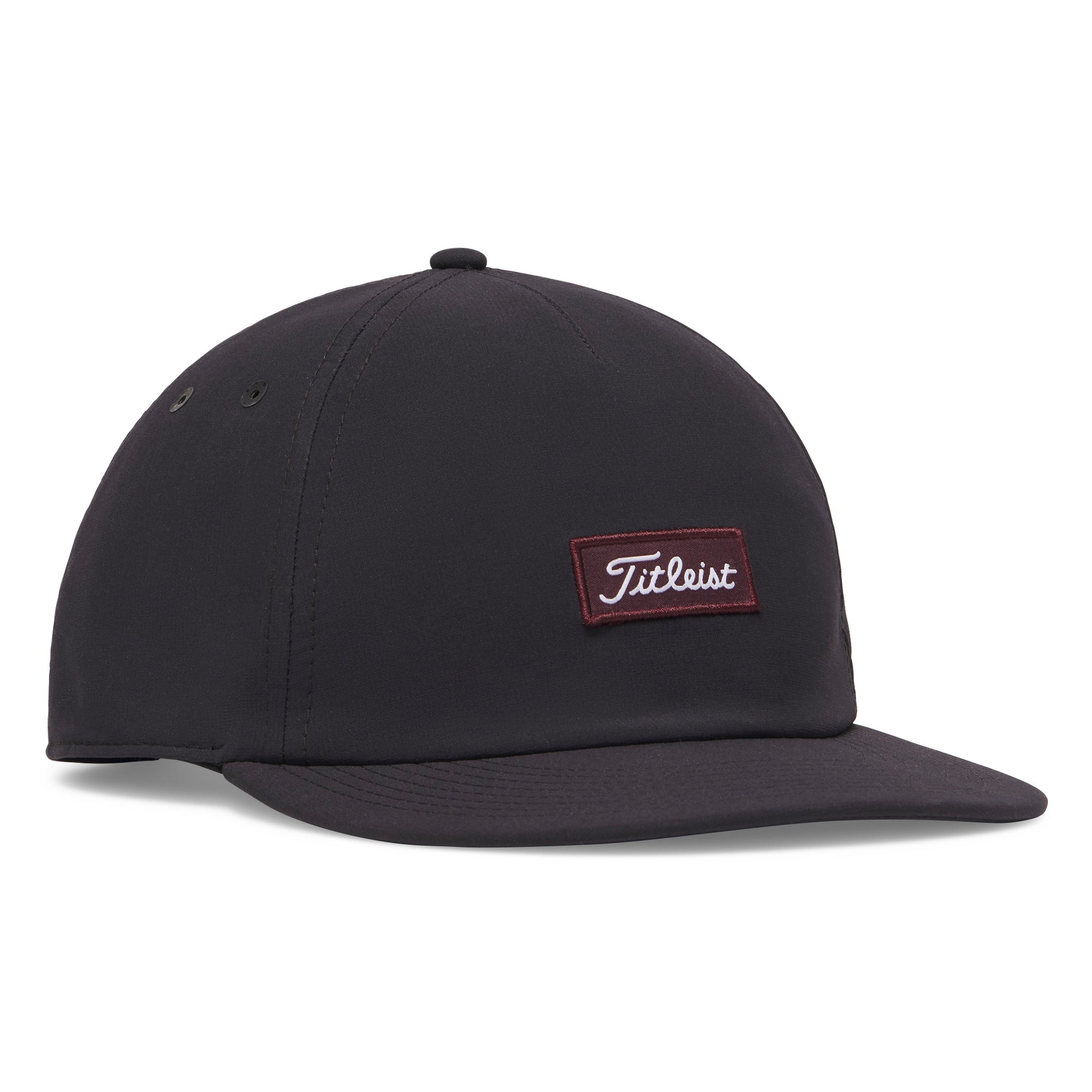 Titleist Santa Cruz Kickback Golf Cap - Black & Merlot