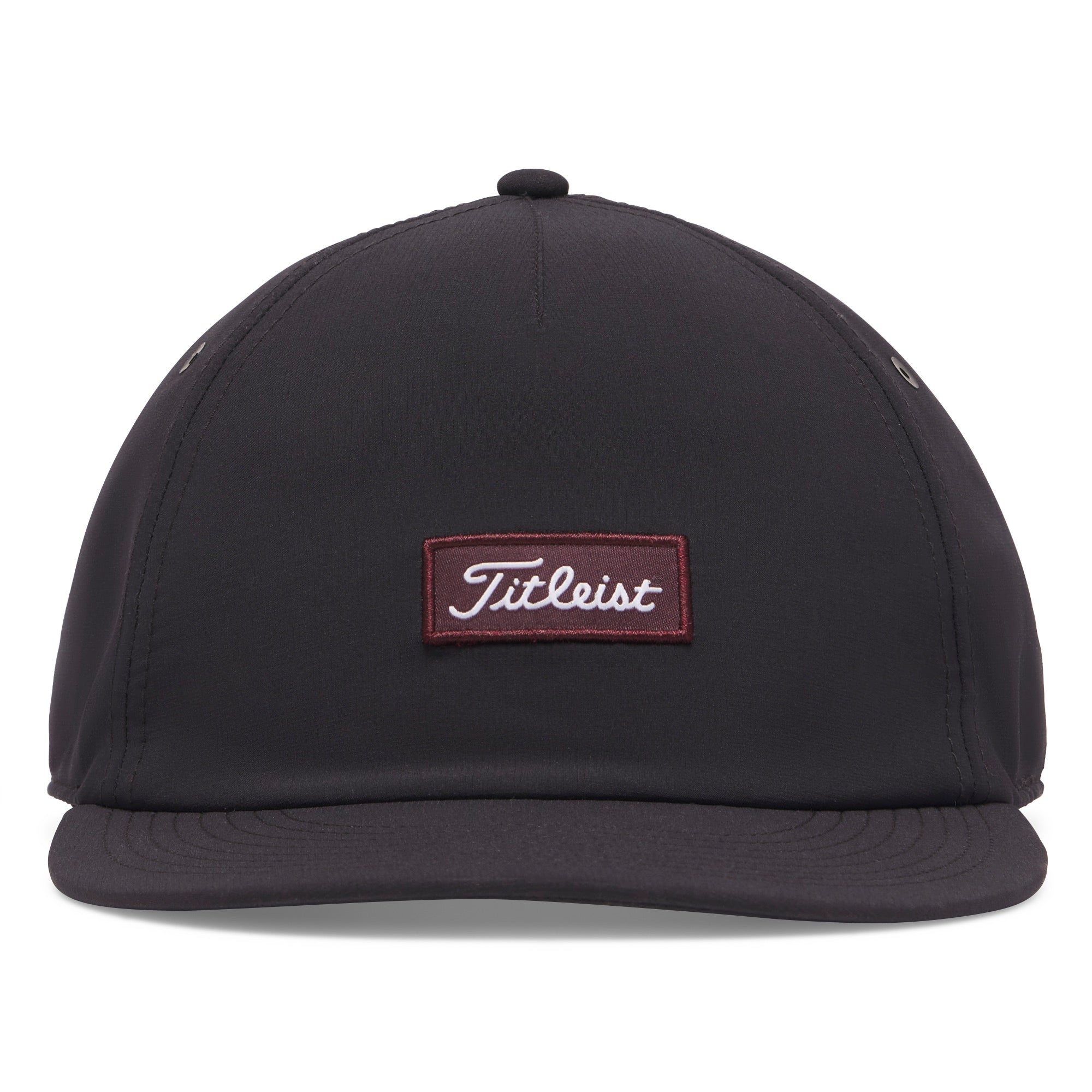 Titleist Santa Cruz Kickback Golf Cap - Black & Merlot