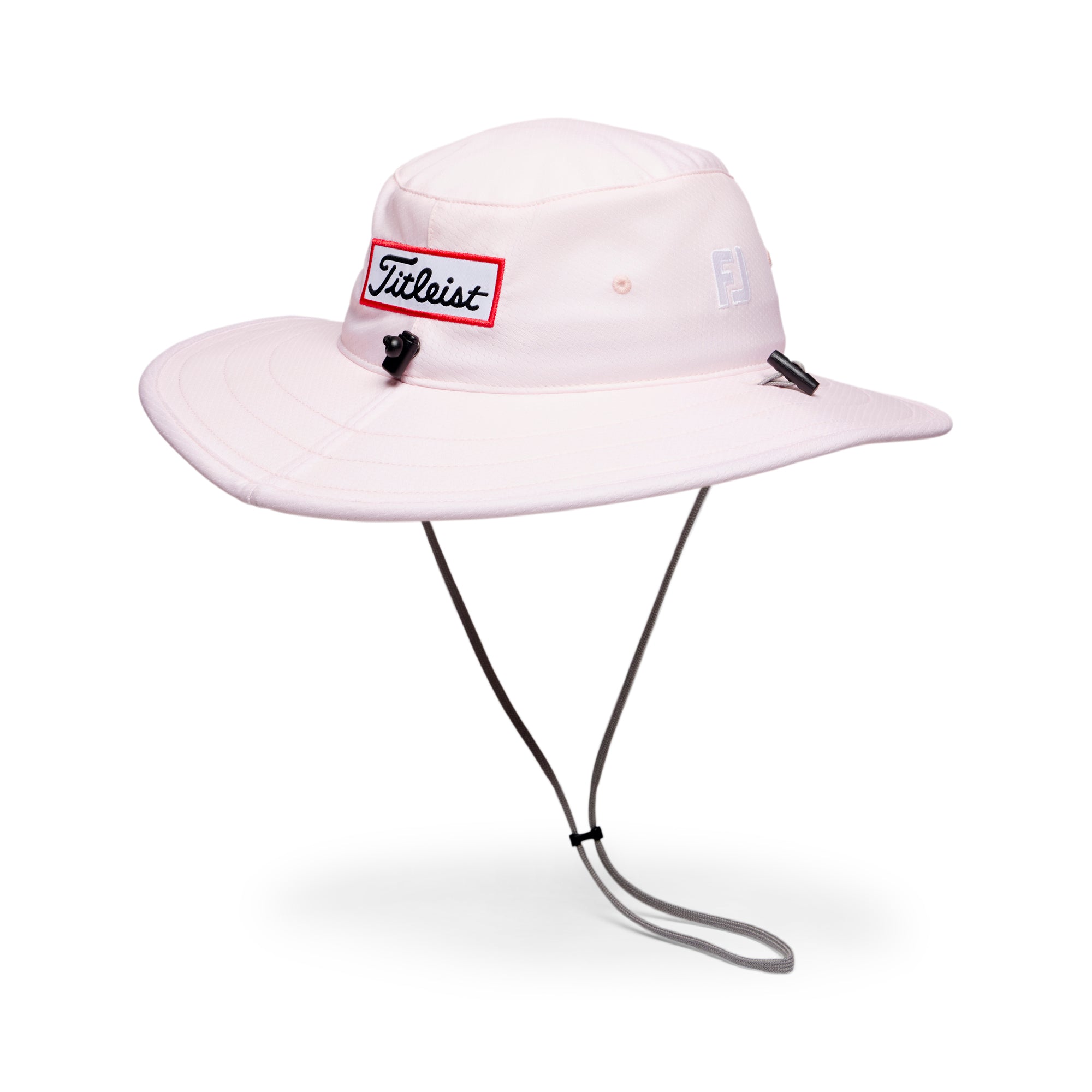 Titleist Tour Aussie Hat - Pale Pink & White