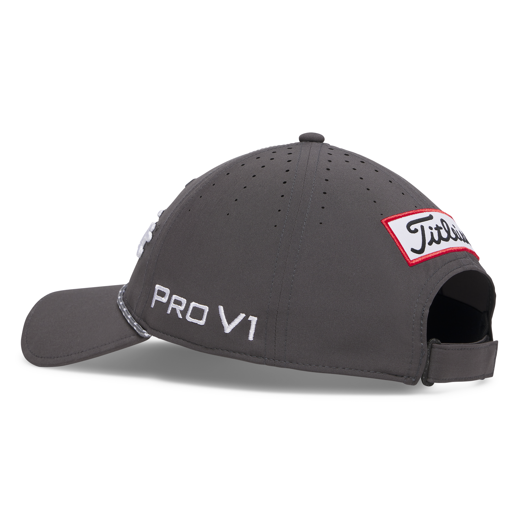 Titleist Tour Breezer Golf Cap - Charcoal & White