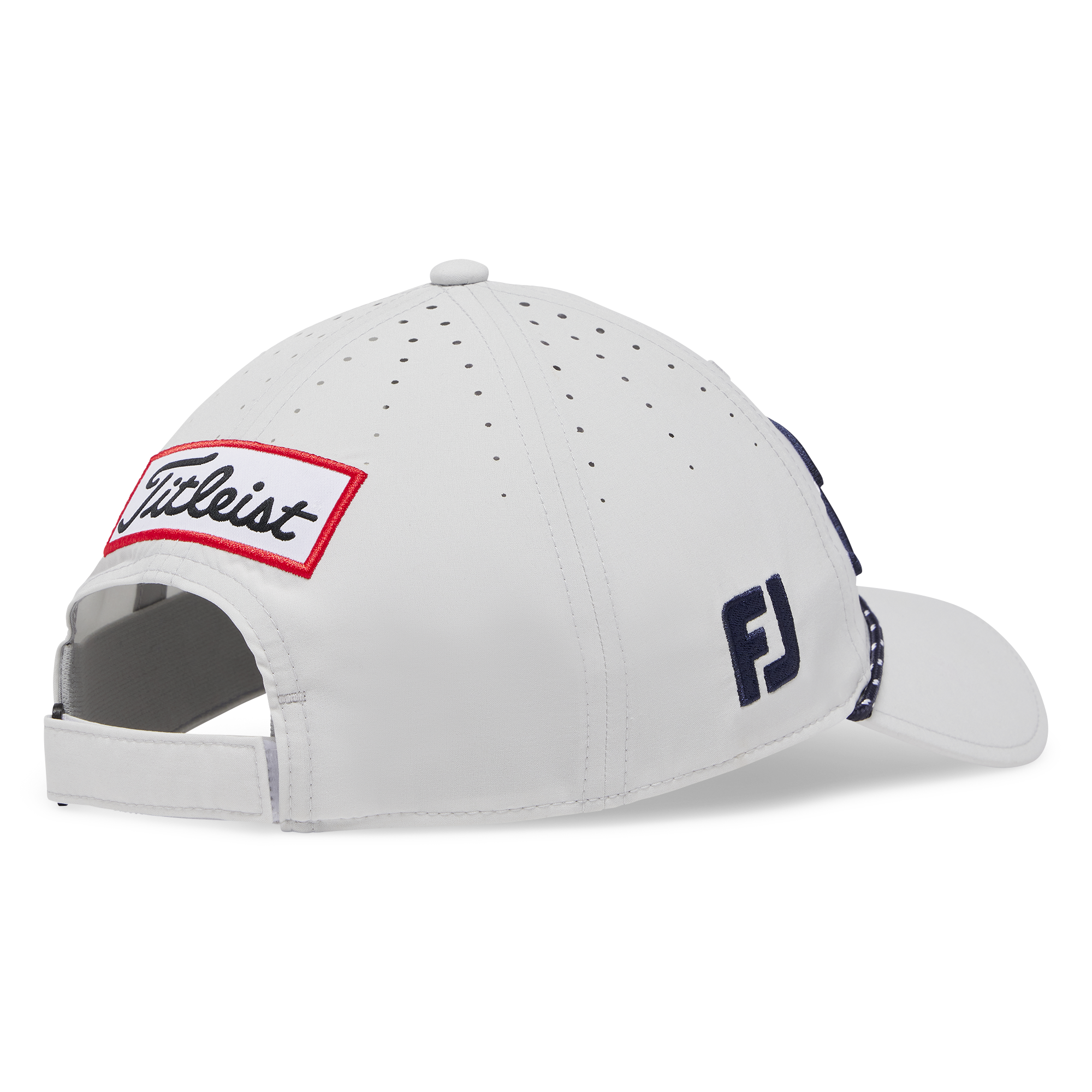 Titleist Tour Breezer Golf Cap - Marble, Navy & White