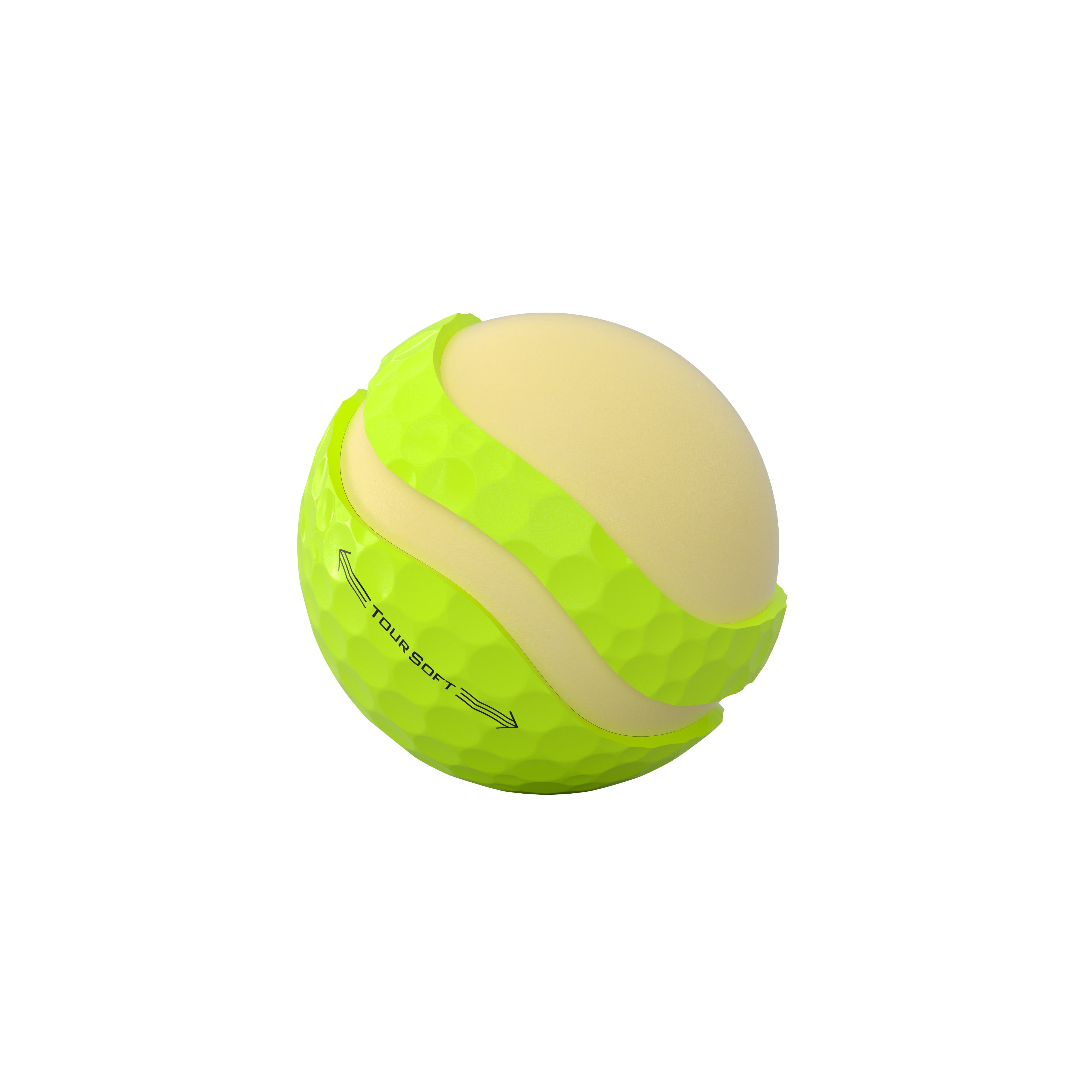 Titleist Tour Soft Golf Balls 2026 - Yellow