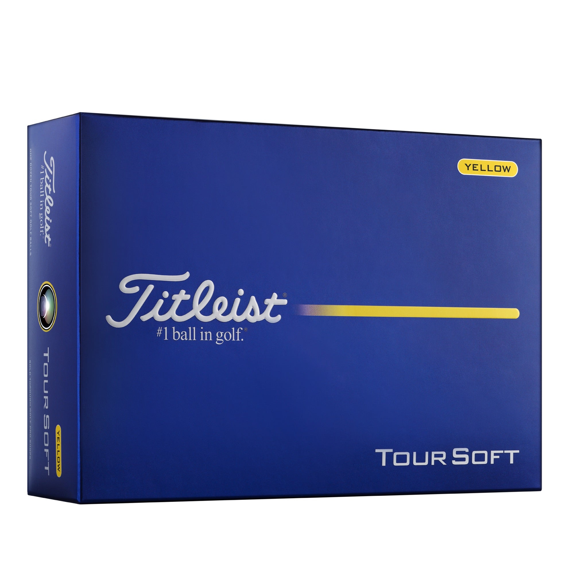 Titleist Tour Soft Golf Balls 2026 - Yellow