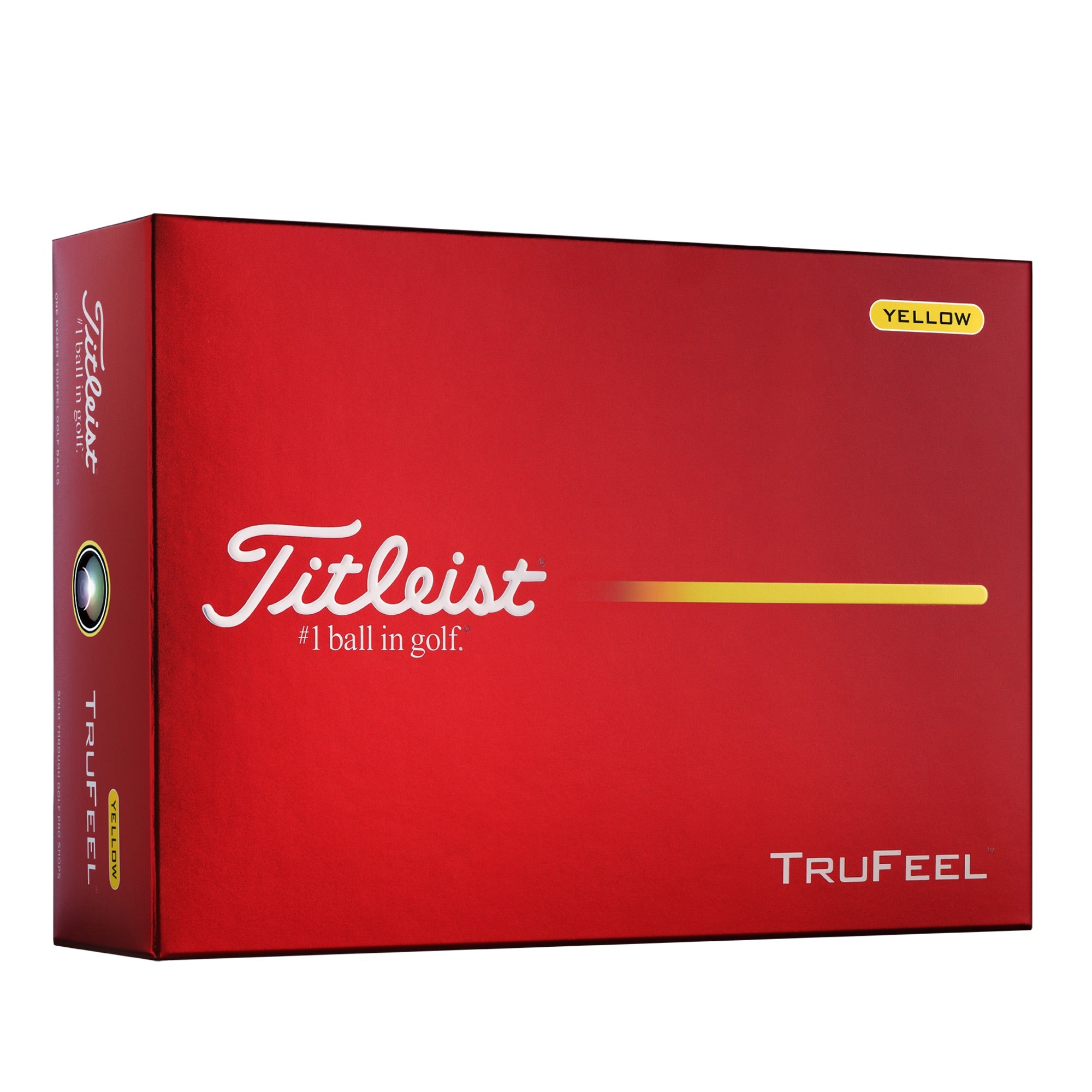 Titleist TruFeel Golf Balls 2026 (Yellow)