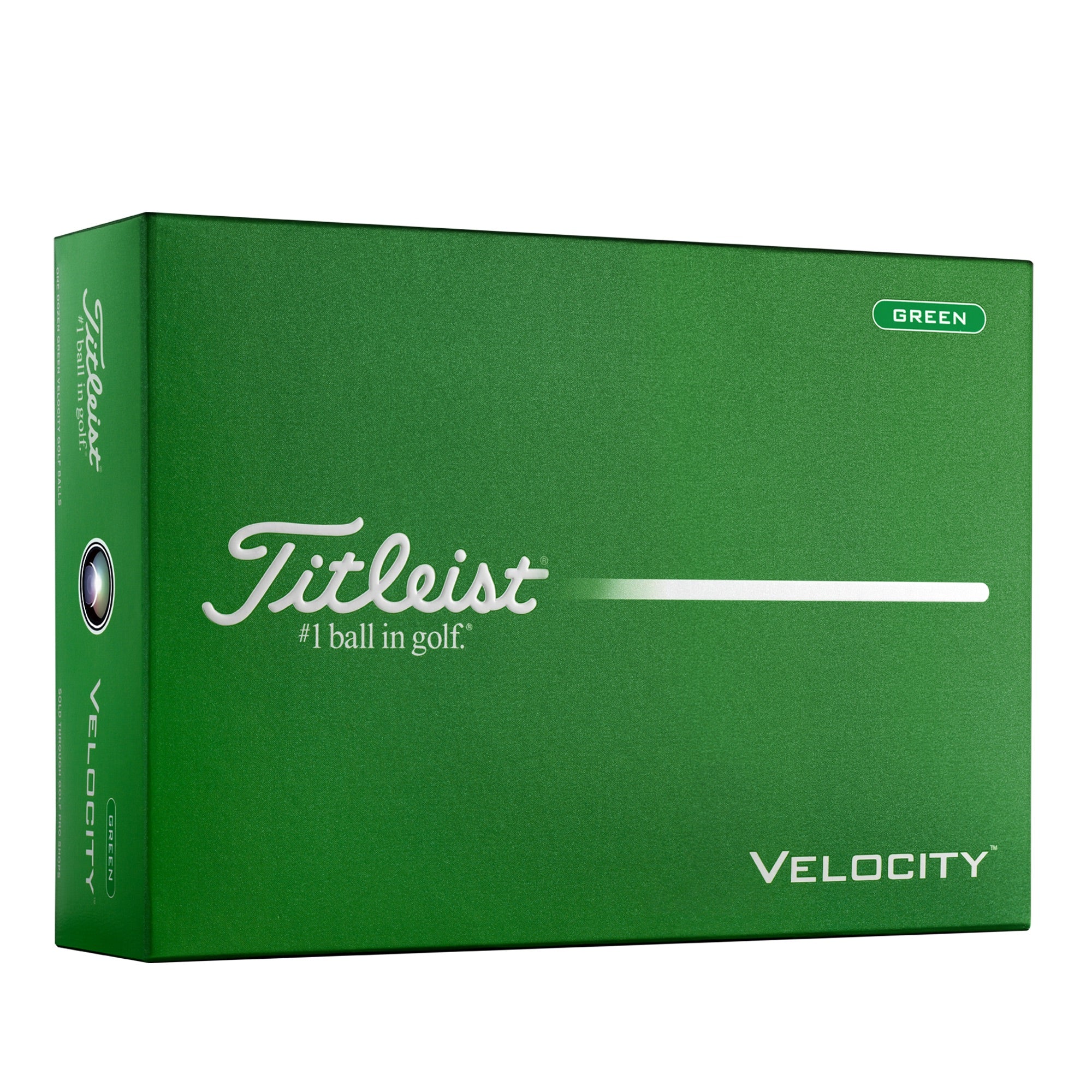 Titleist Velocity Golf Balls 2026 - Green