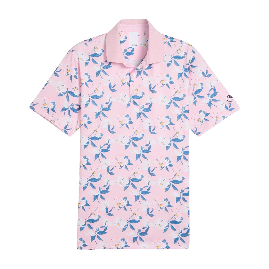 Puma x Arnold Palmer Spring Floral Golf Polo Shirt