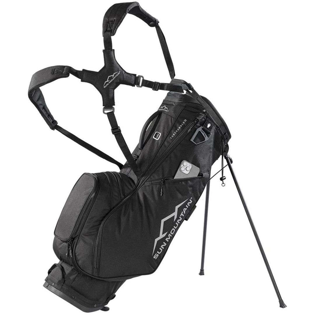 Sun Mountain Forerunner 14-Way Stand Bag (Black)