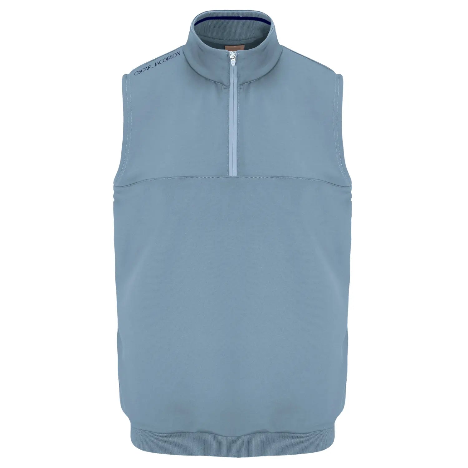 Oscar Jacobson Westland Sleeveless 1/4 Zip Golf Pullover