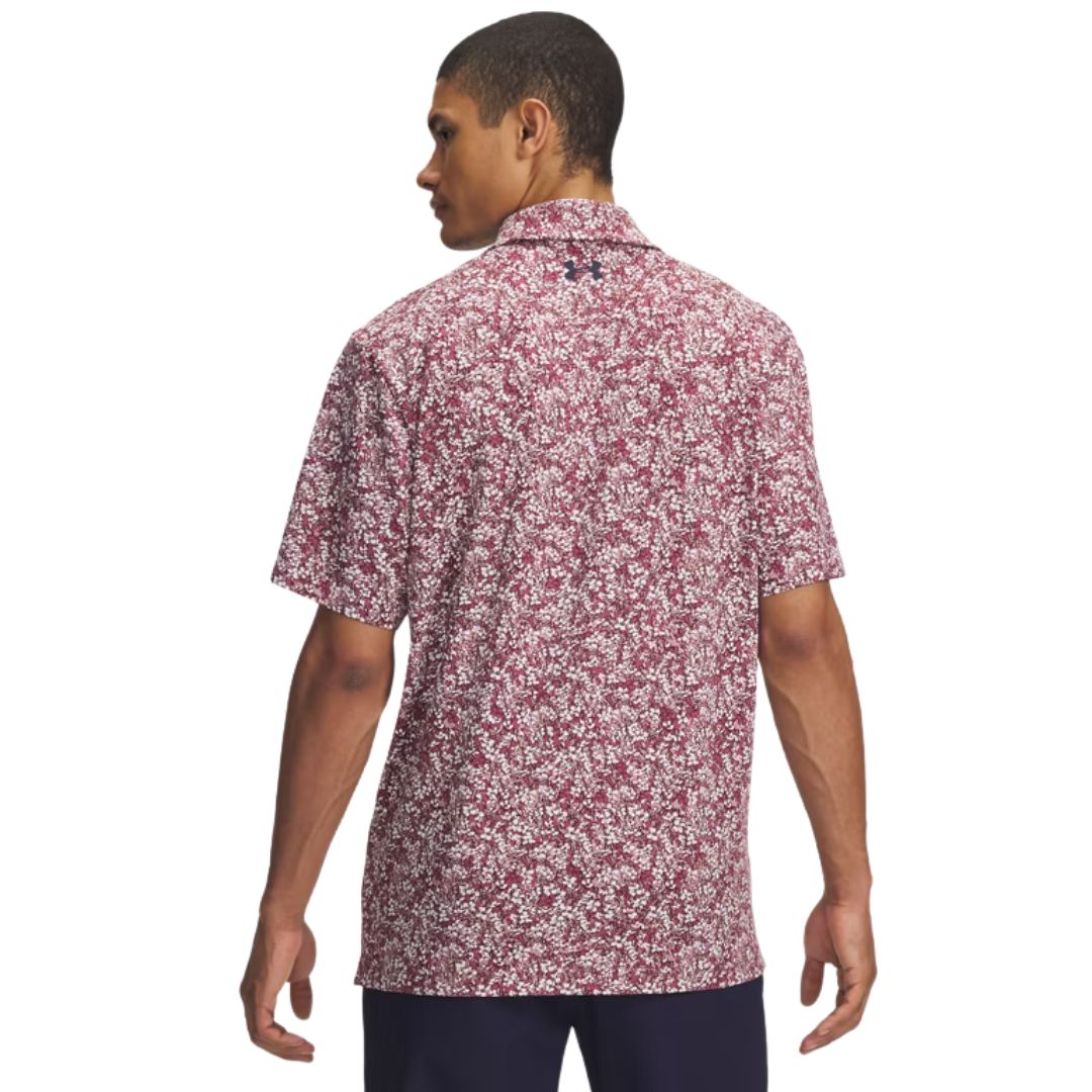 Under Armour Playoff 3.0 Floral Golf Polo Shirt