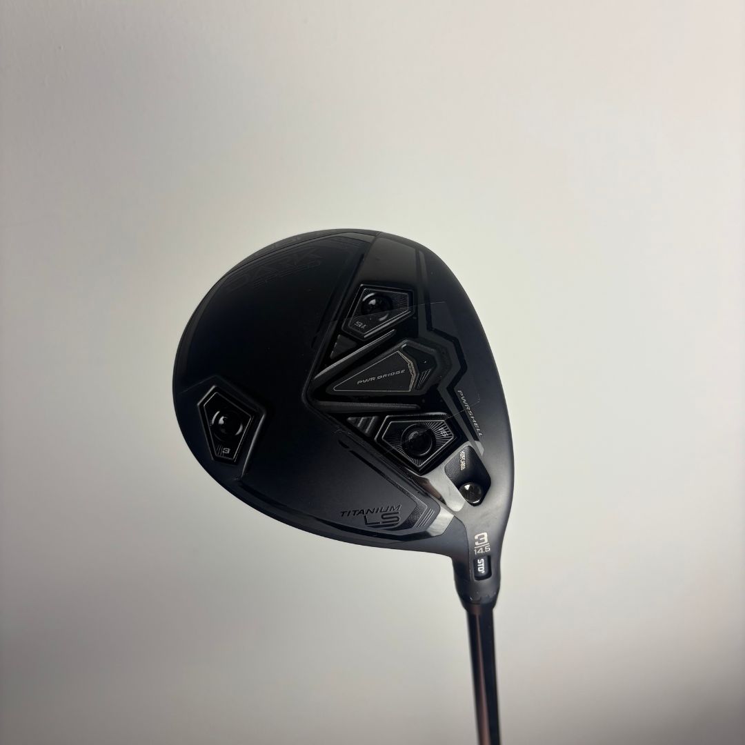 Cobra Darkspeed LS 3 Wood - LINQ White 70g X-Stiff - Lamkin Crossline Grip