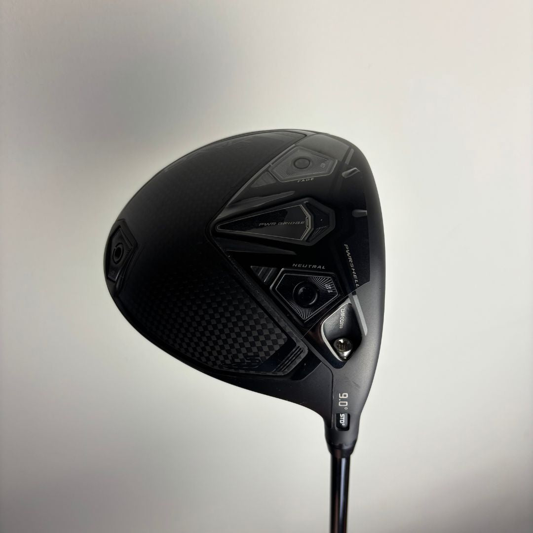 Cobra Darkspeed LS 9° Driver - LINQ White 60g X-Stiff - Lamkin Crossline Gri