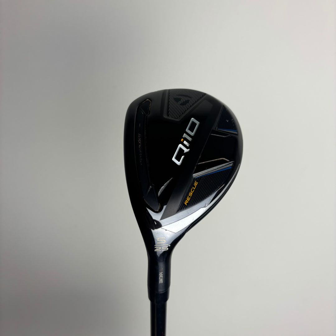 Taylormade Qi10 5 Hybrid - 25 Degree - Ventus 60g Regular - Lamkin Crossline - LEFT HANDED