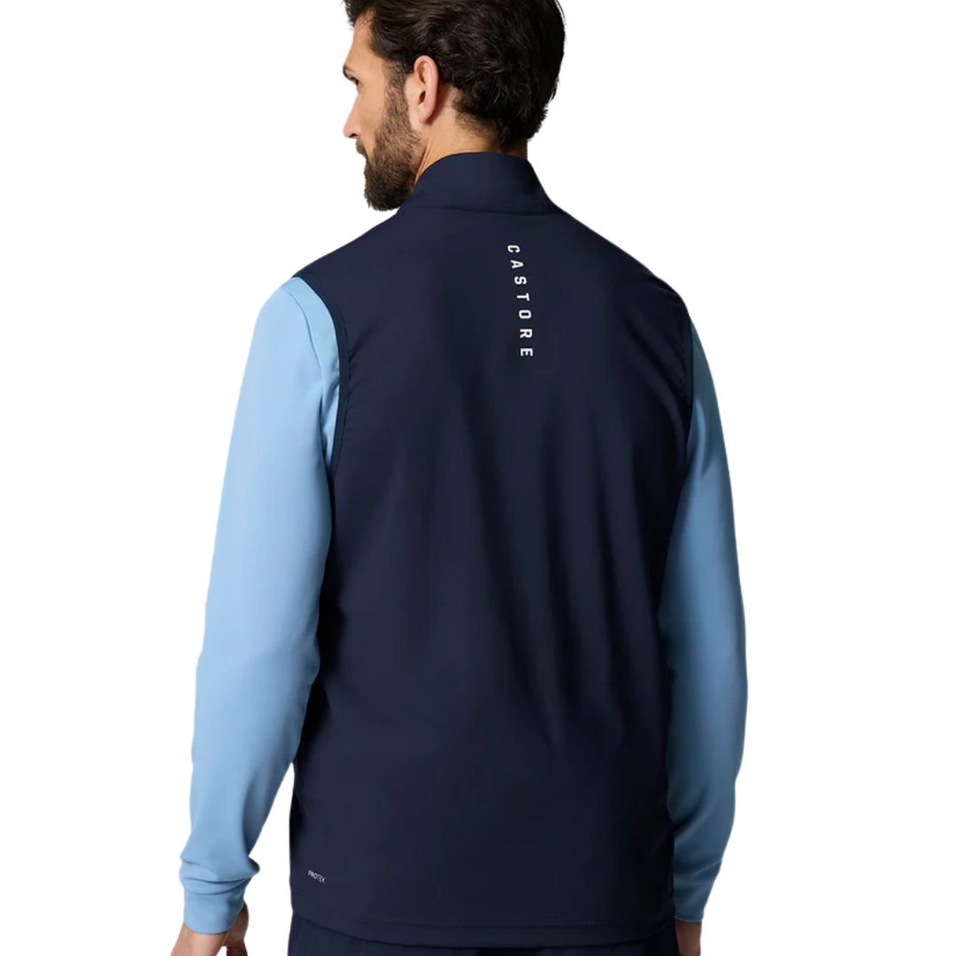 Castore Pinnacle Gilet (Midnight Navy & White)