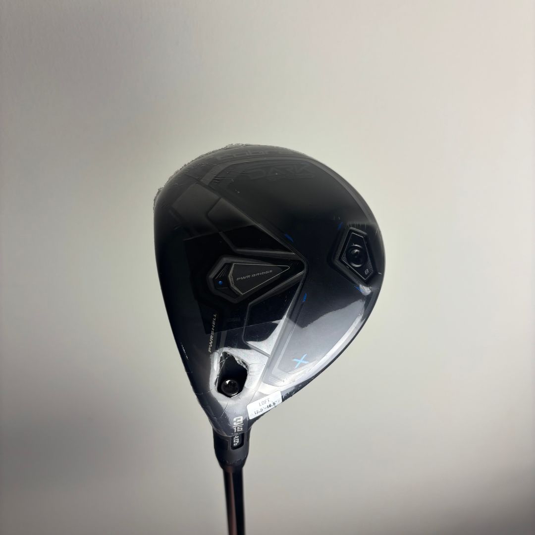 Cobra Darkspeed X 3 Wood - LINQ White 70 Stiff - Lamkin Crossline Grip - LEFT HANDED