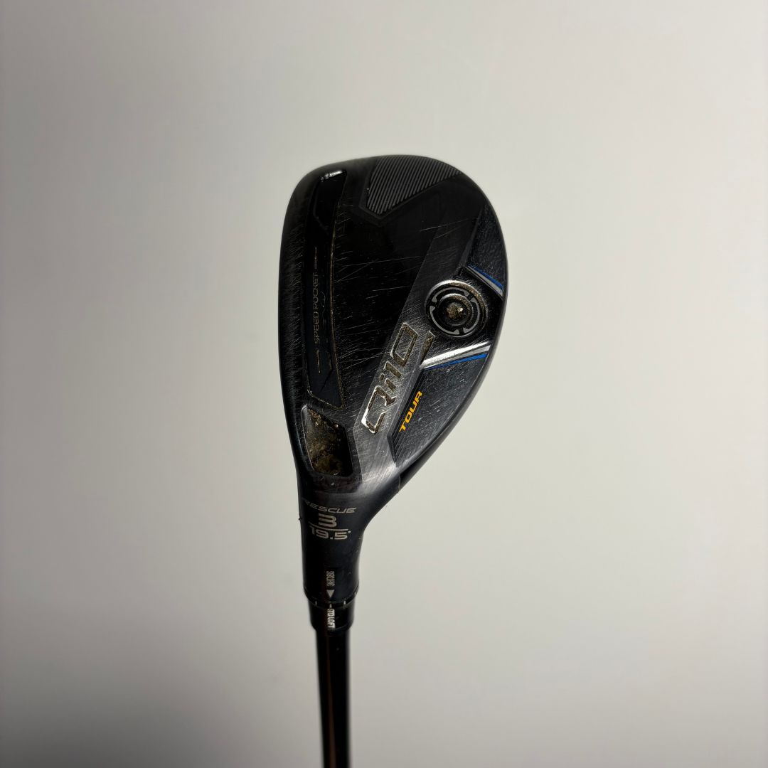 Taylormade Qi10 Tour 3 Hybrid 19.5° - HZRDUS Black 80g 6.0 (Stiff) - Tour Velvet BCT Cord - LEFT HANDED