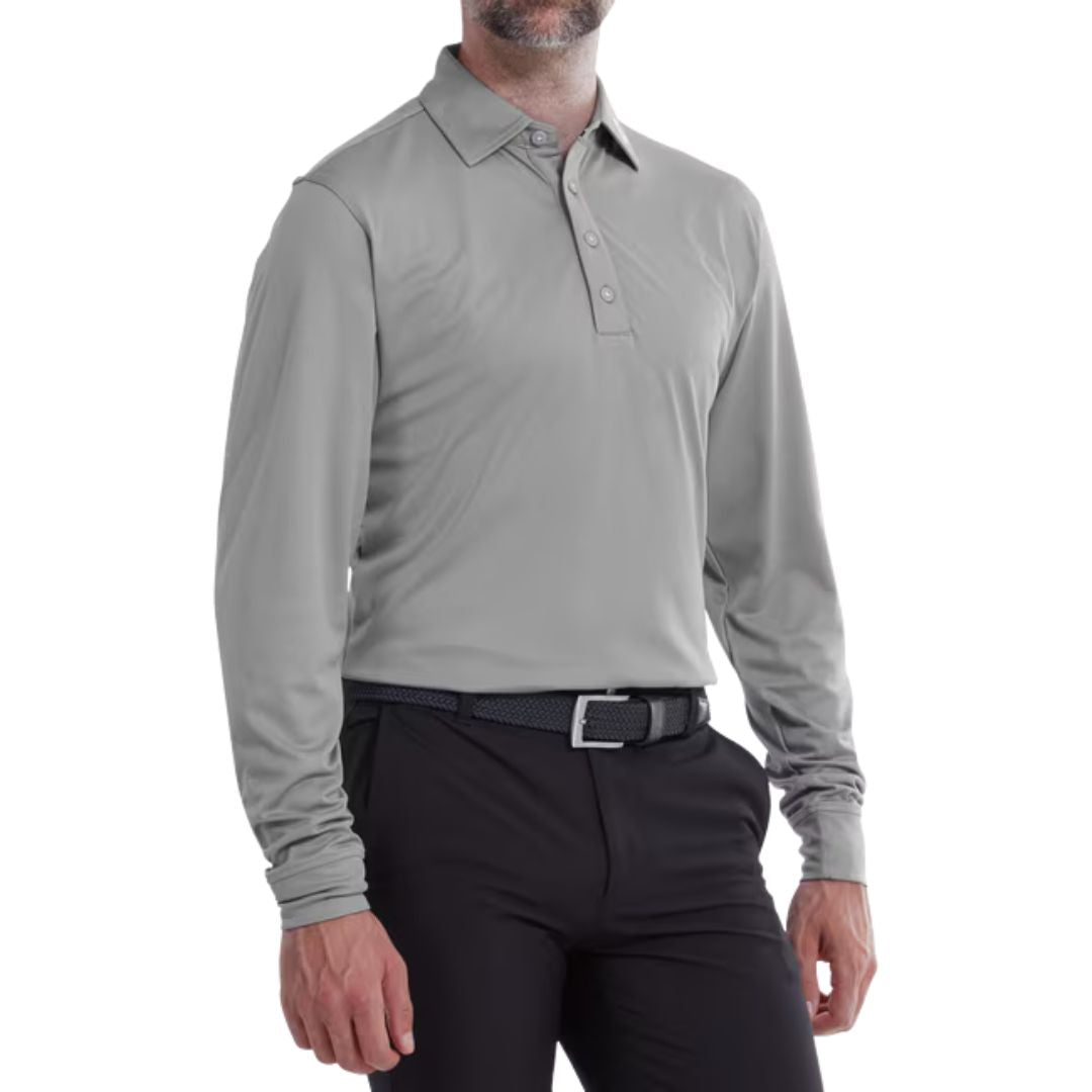 FootJoy Long Sleeve Thermocool Polo Shirt