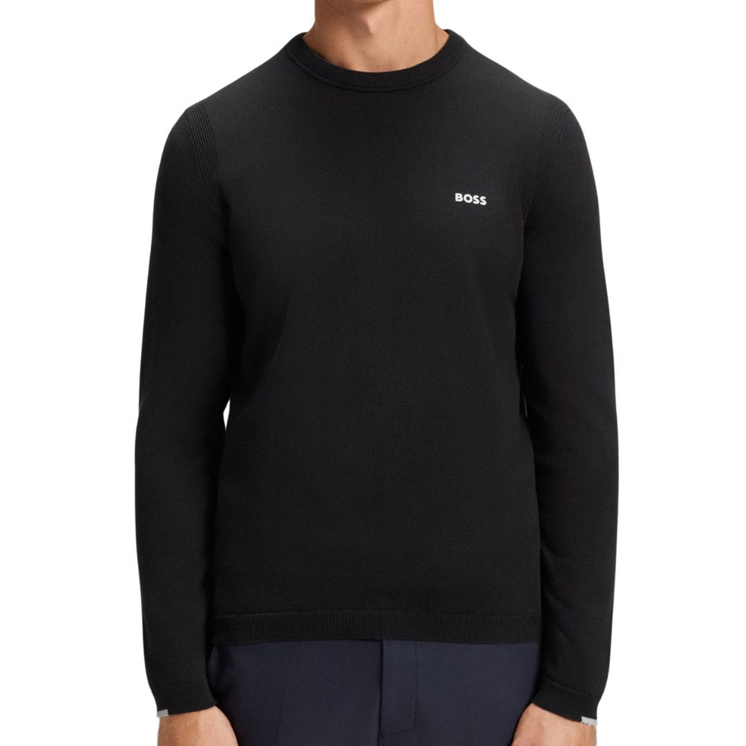 Hugo Boss EVER-X Cotton Sweater - Dark Blue