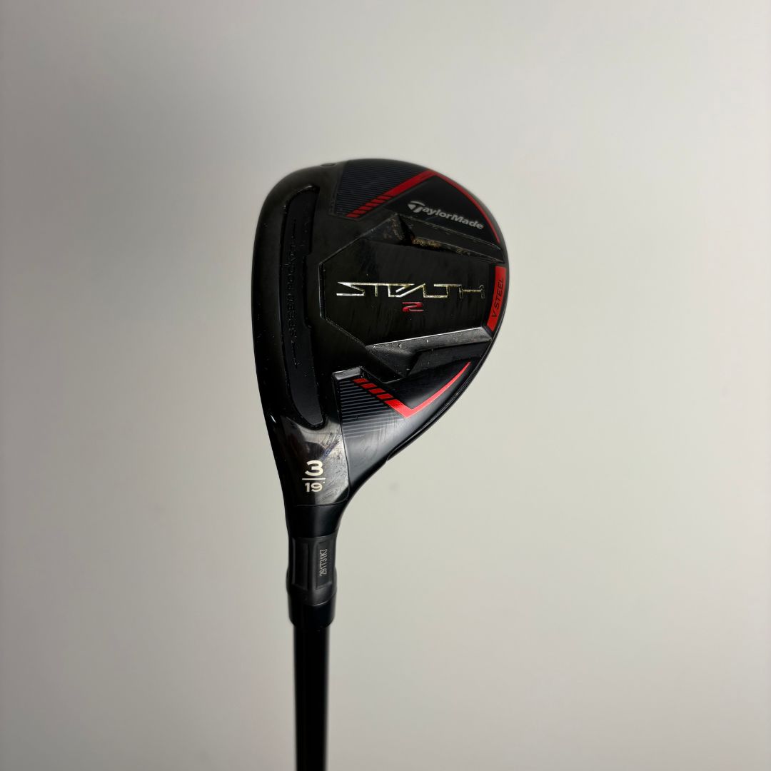 Taylormade Stealth 2 3 Hybrid 19° - Ventus Blue TR 70g Stiff - Lamkin Crossline - LEFT HANDED