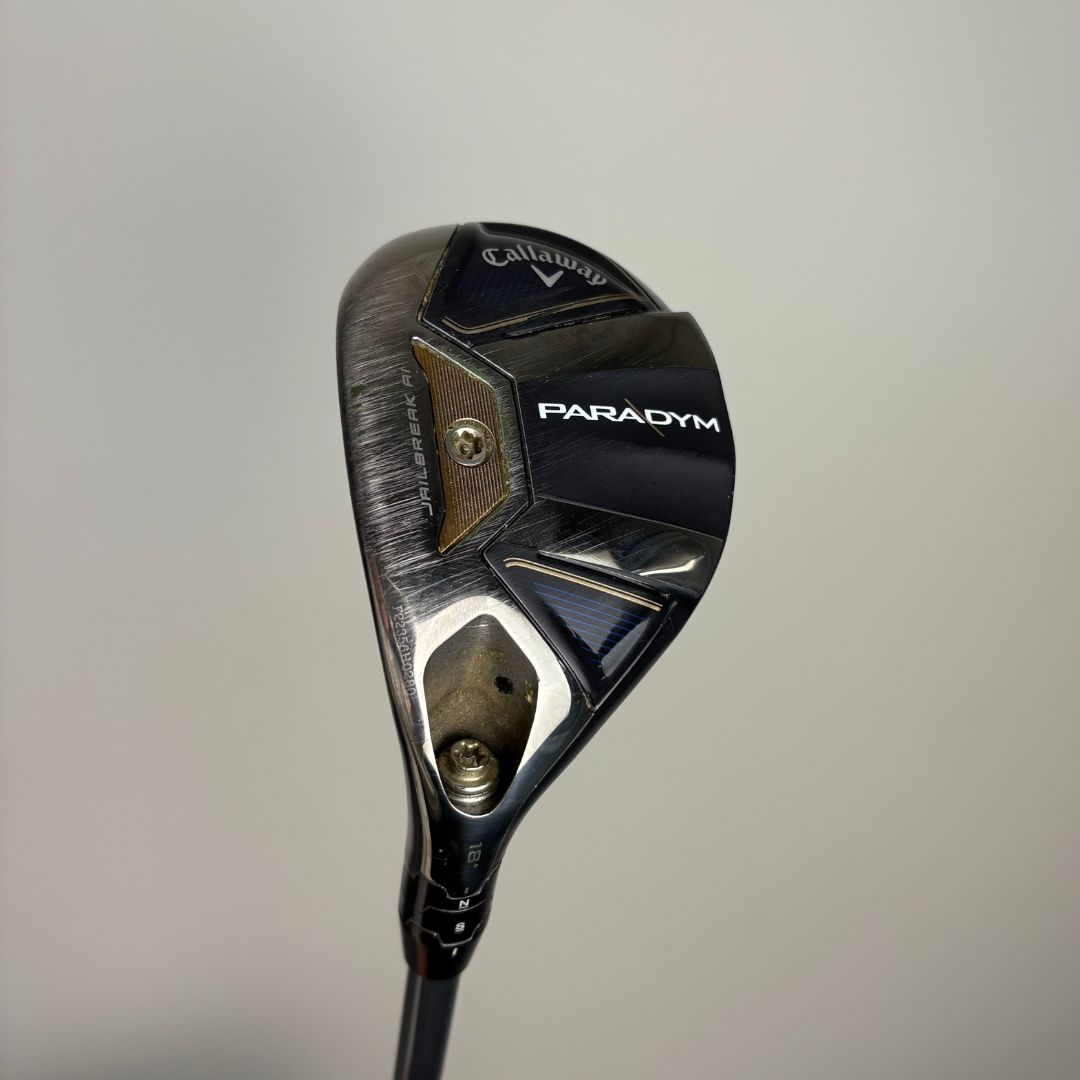 Callaway Paradym 18° 3 Hybrid - HZRDUS White 75g 6.0 (Stiff) - Callaway Standard Grip