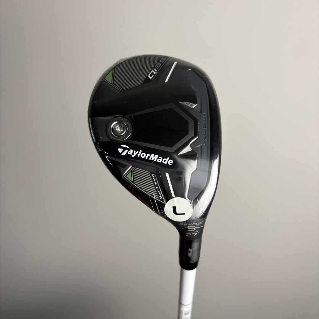 TaylorMade Qi35 Max Lite 27° 5 Hybrid - Speeder 40g Ladies - Ladies Lamkin Grip
