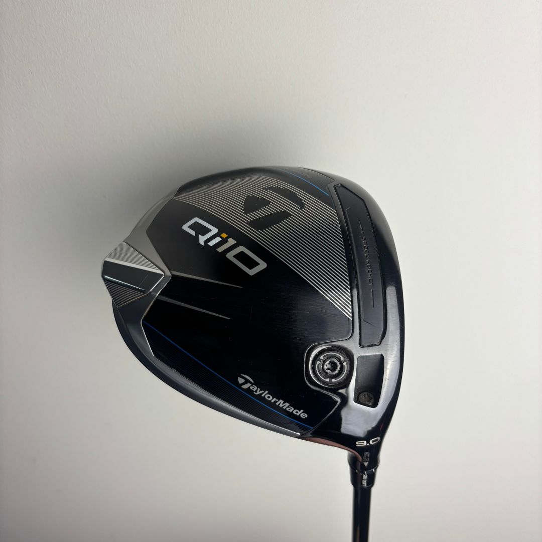 TaylorMade Qi10 Driver 9° - Fujikura Ventus TR 50g Stiff - Winn Dri-Tac 2.0 Black/Blue Grip
