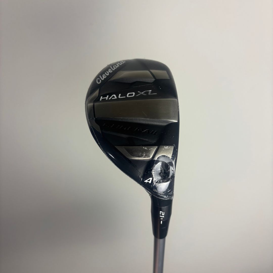 Cleveland Halo XL 4 Hybrid - 21 Degrees - Aldila Ascent Blue 50g A-Flex - Lamkin Crossline