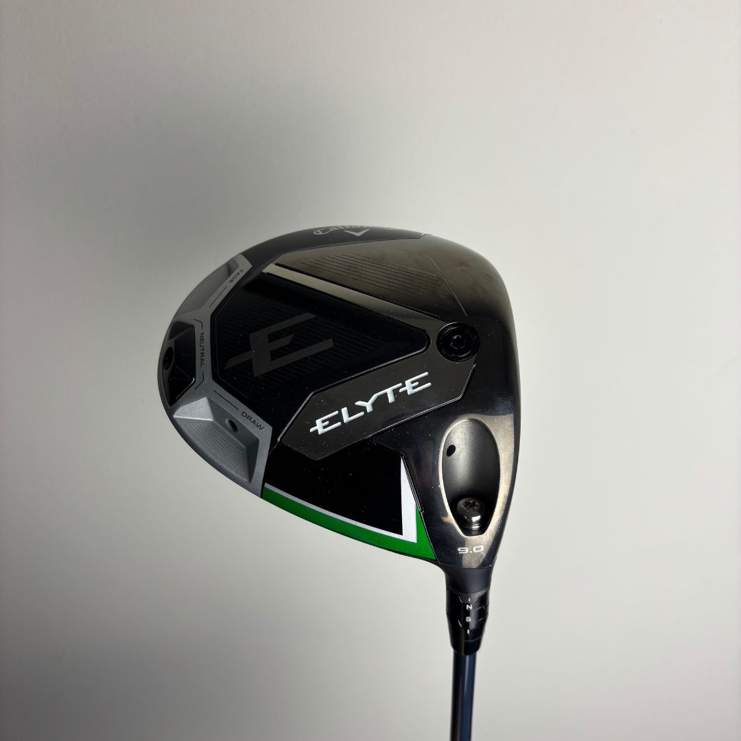Callaway Elyte Driver 9° - Denali Blue 70g Stiff - Tour Velvet Midsize Grip