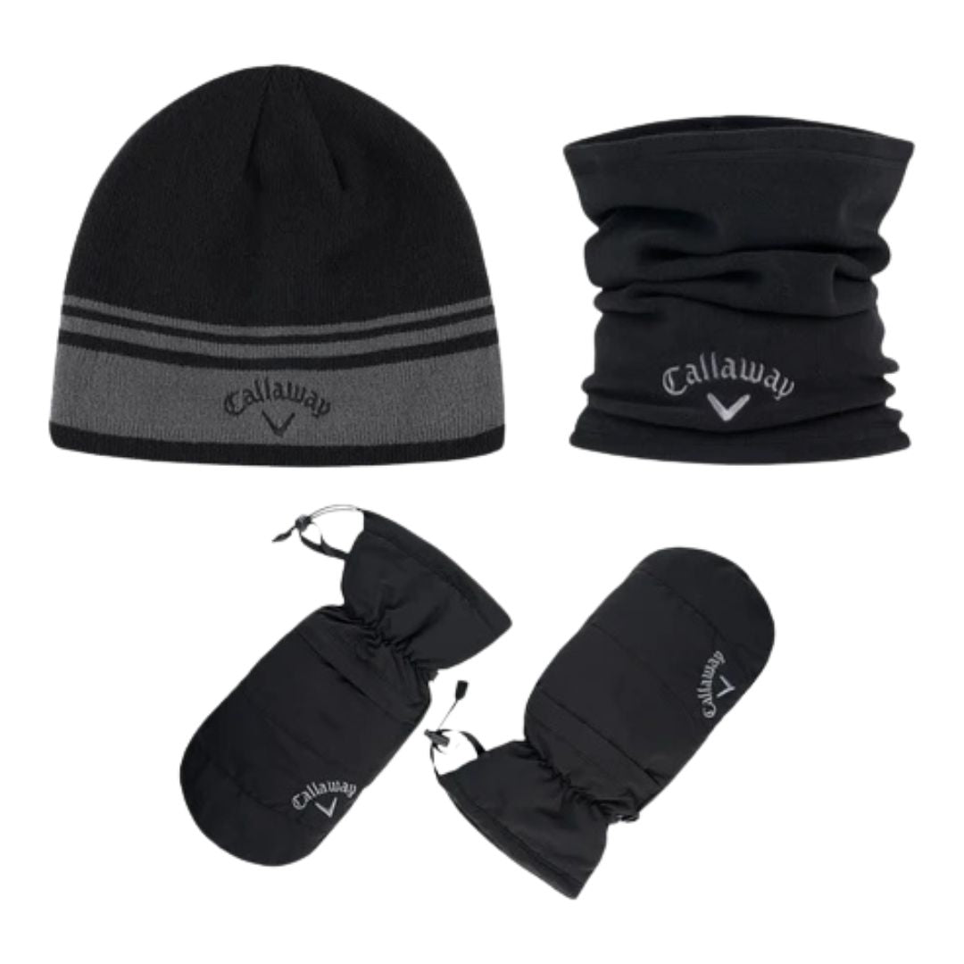 Callaway Winter Gift Pack (Inc Beanie, Mittens & Snood)