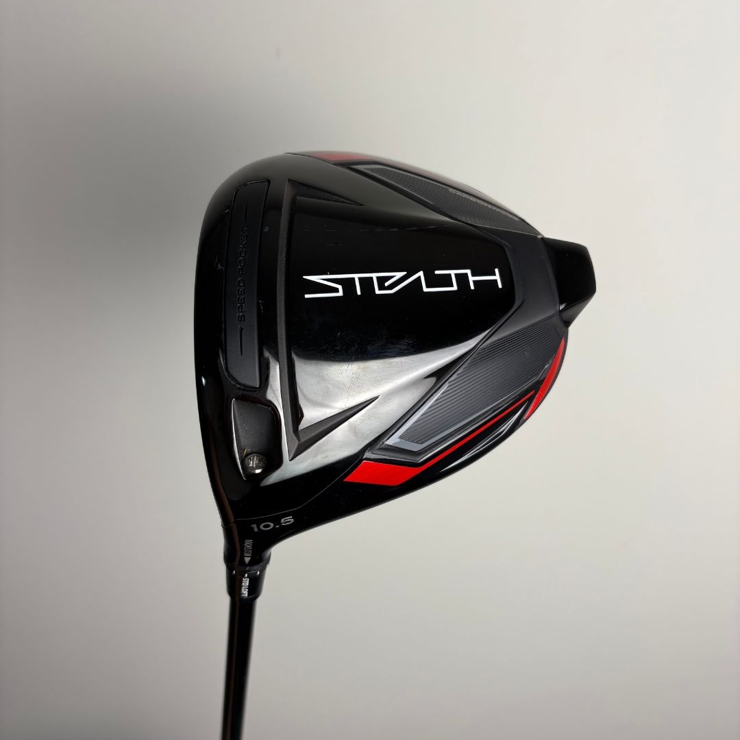TaylorMade Stealth 10.5° Driver - Ventus Red TR 50g Regular - Lamkin Crossline - LEFT HANDED