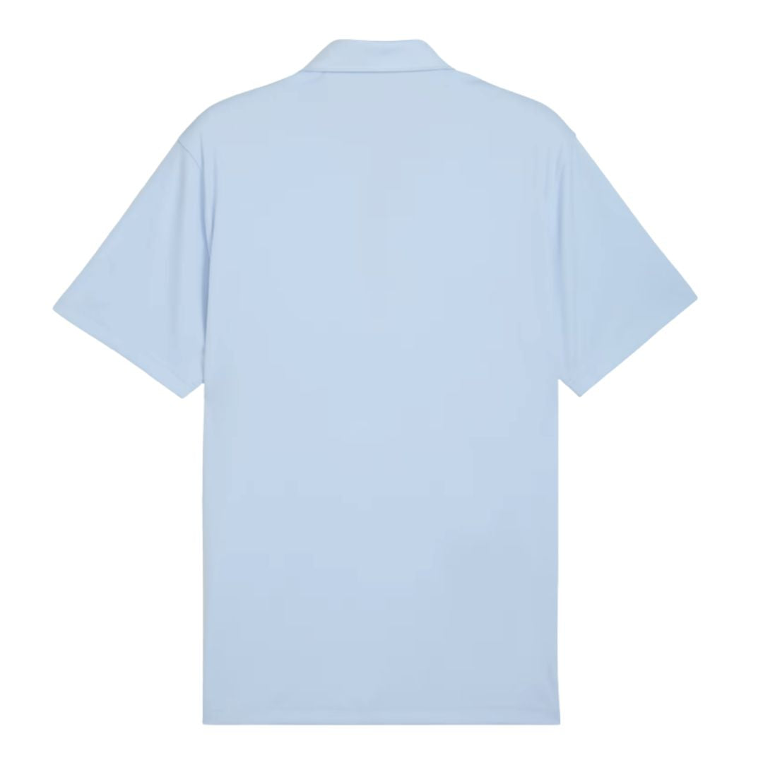 Puma Pure Solid Golf Polo Shirt (Haute Tropic)